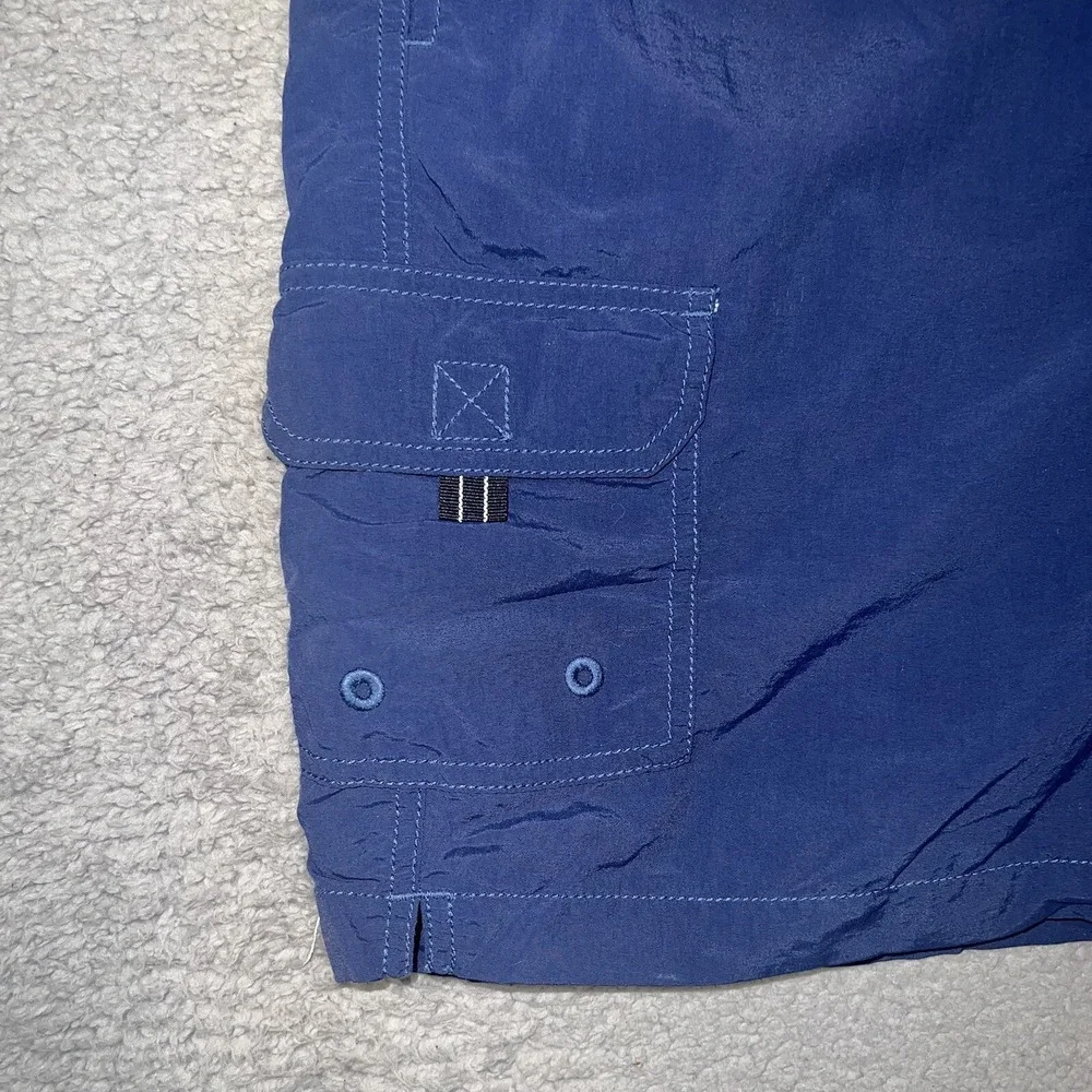 Tommy‎ Bahama Relax Shorts Men's Size 2XL XXL Blue Mesh Lined Swim Trunks Board